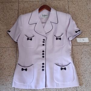 Banu Women Suit Set With Skirt Brand New Size 10